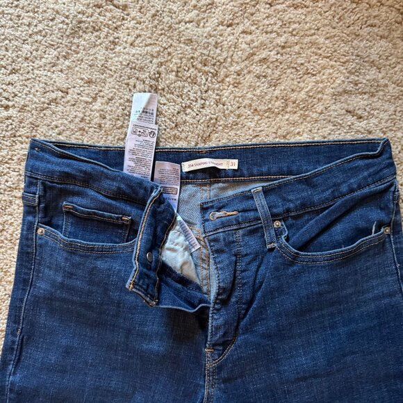 Levis 314 Shaping Straight Jeans Size 31 - Picture 2 of 2